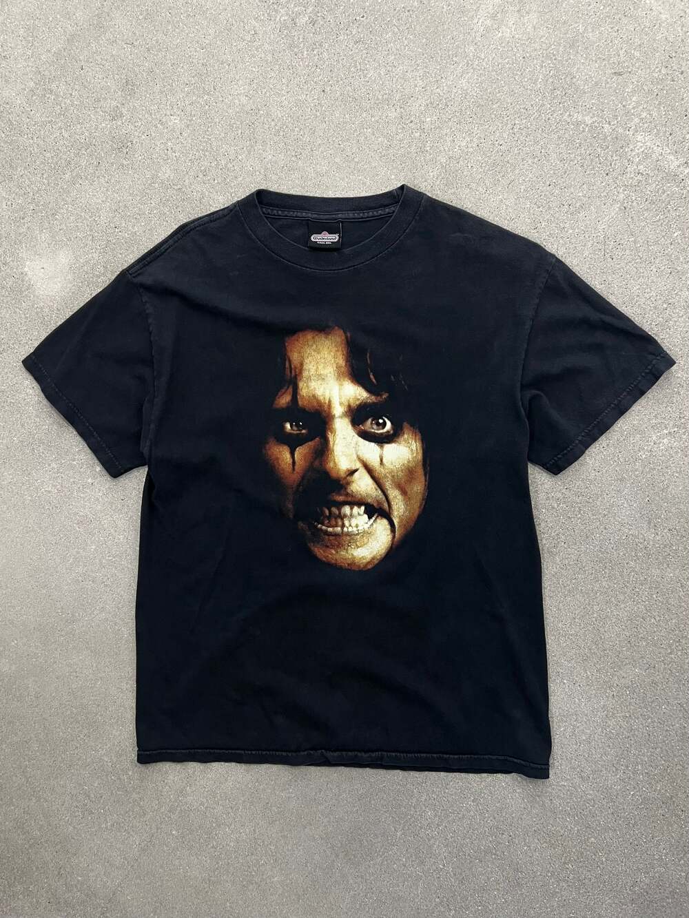 Vintage Y2K 2003 The Eyes Of Alice Cooper Spider Web Band T-Shirt - M